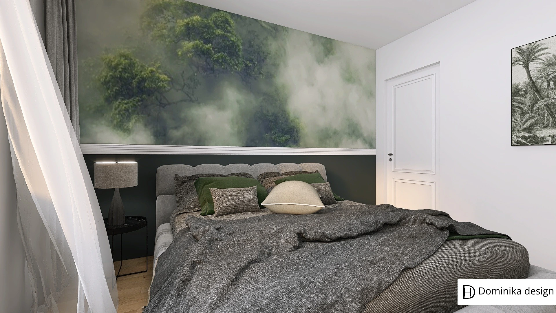 Návrh ložnice – Dominika Design