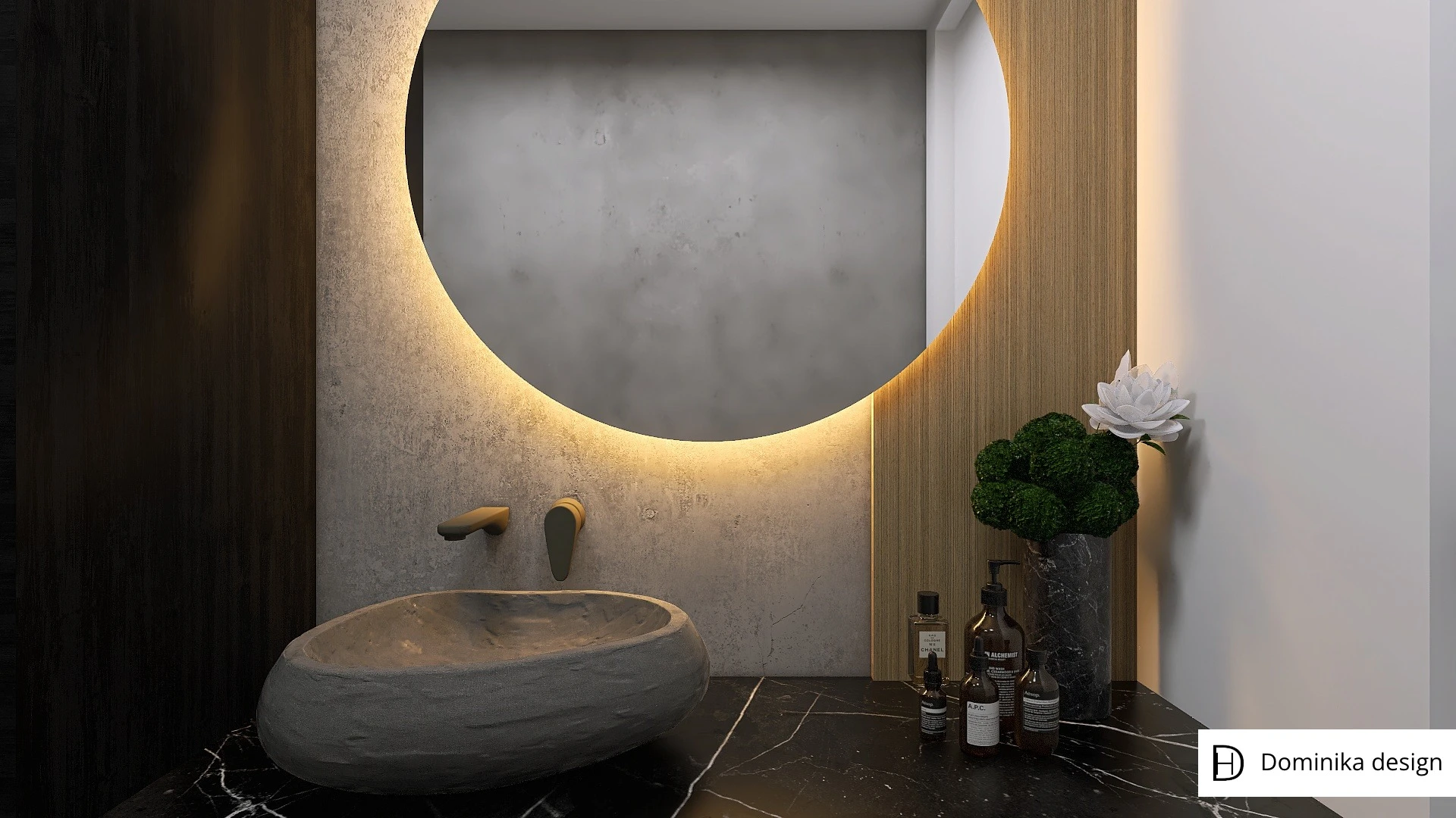 Návrh toalety – Dominika Design